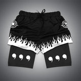 Upgrade not only your style but your workout with our amazing new Naruto Black shorts | At Everythinganimee we have the best anime merch in the world! Free Global Shipping