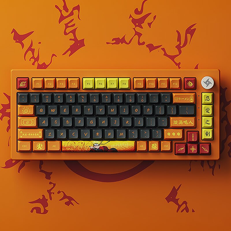 Naruto 20th Anniversary Edition Limited RGB Mechanical Gaming Keyboard