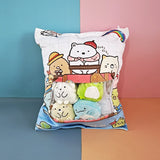 Anime Lovers' Soft Stuffed Mini Pillow Cushions