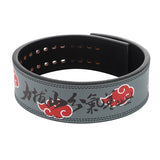 Naruto Red Cloud Powerlifting Belt - Ultimate Support for Gym and Bodybuilding