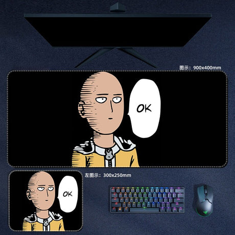 One Punch Man Mouse Pads