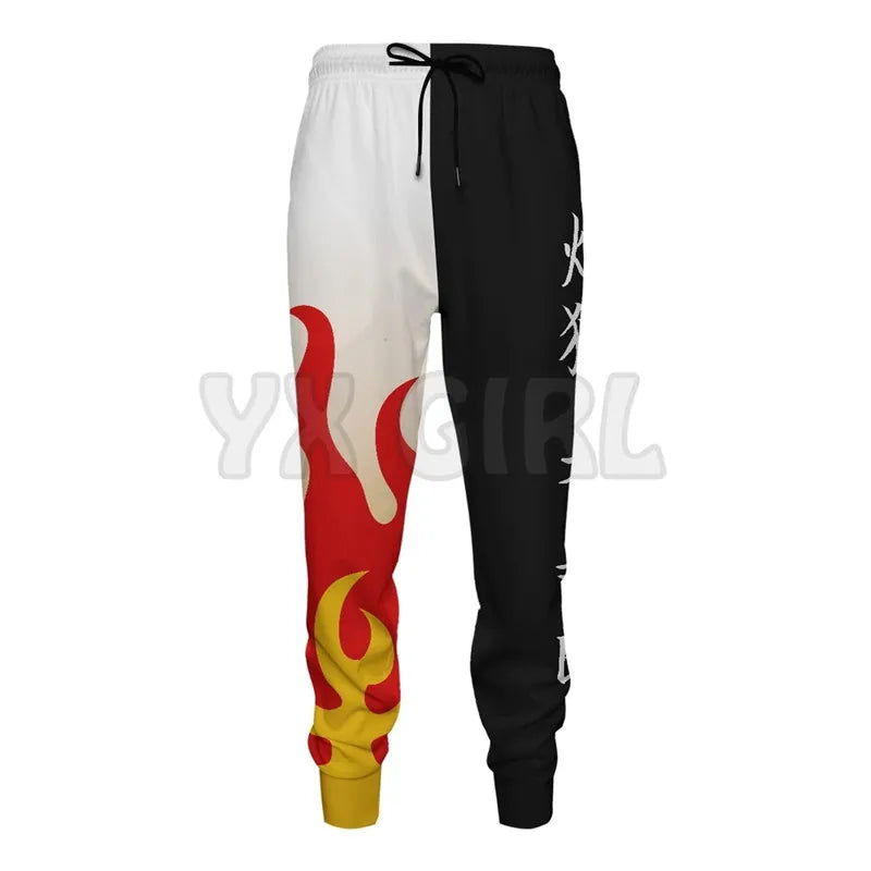 DemonStride - Sports Pants: Unleash the Slayer Within!