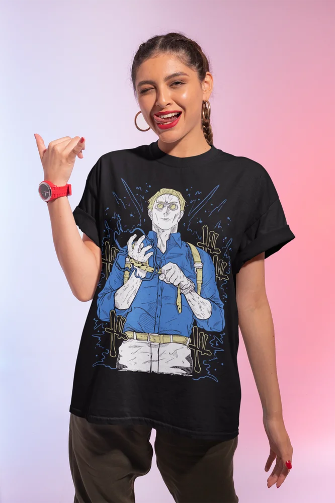 This tee features the stoic & powerful Kento , capturing his unique character with detailed artwork. If you are looking for more Jujutsu Kaisen Merch, We have it all! | Check out all our Anime Merch now!