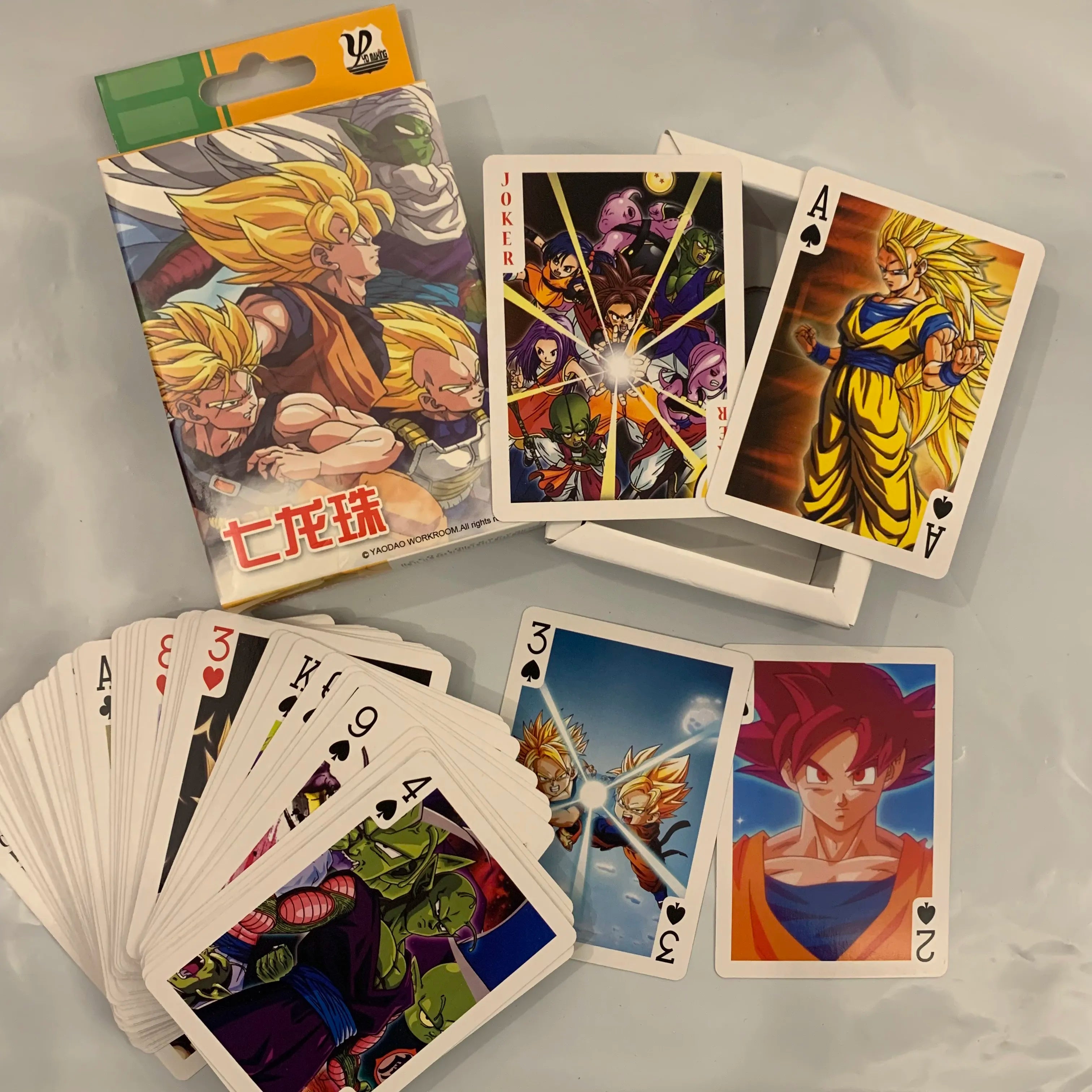 Dragon ball poker cards hot sale