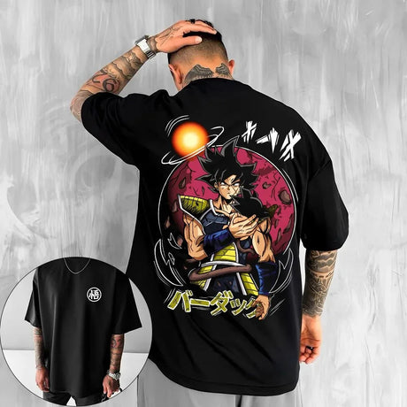 This tee captures the magic of Bardock . If you're looking for more Dragon Ball Z merch, we have it all! Check out our anime merch now—free shipping!