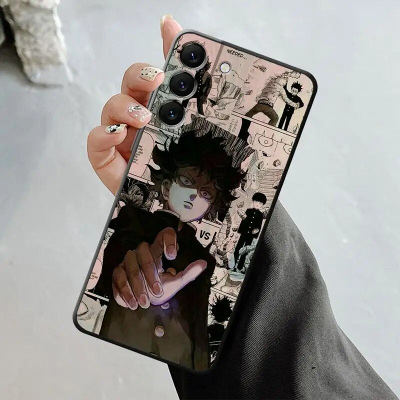 Elevate your phone's style and protection with the Shigeo Phone Case | If you are looking for more Mob Psycho 100 Merch, We have it all! | Check out all our Anime Merch now!