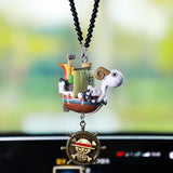 One Piece Car Pendants - Collectible Ship Treasures