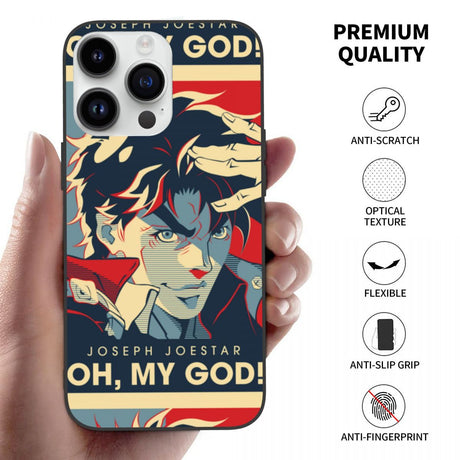 Ensure your devices is protected at all times! Get your iPhone case now! | Show of your love with our JoJo's Bizarre Adventure Anime iPhone case | If you are looking for more JoJo's Bizarre Adventure Merch , We have it all! | Check out all our Anime Merch now!