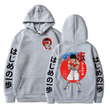 This hoodie is a declaration of your love for the unbeatable spirit of Mamoru! If you are looking for more Hajime No Ippo Merch, We have it all!| Check out all our Anime Merch now!