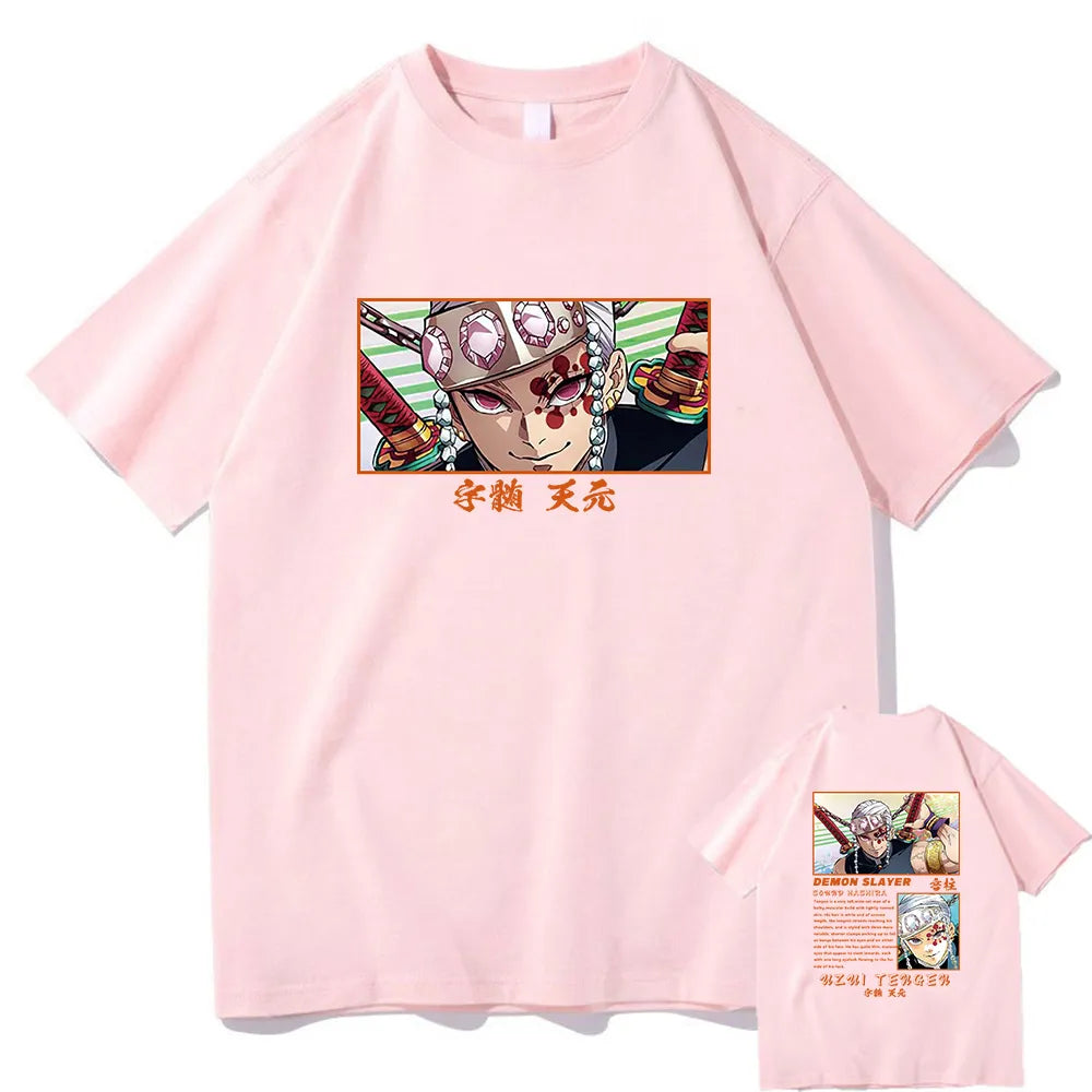 Join the ranks of the Demon Slayer Corps with our Tengen Uzui T-Shirt. If you are looking for more Demon Slayer Merch, We have it all!| Check out all our Anime Merch now!