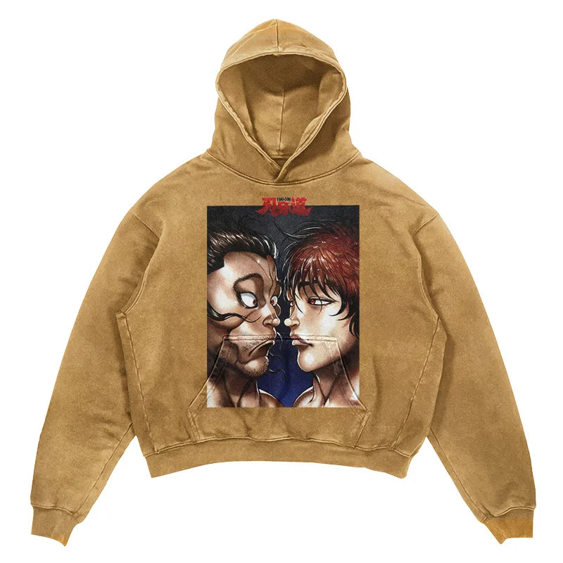 This Hoodie celebrates the beloved Baki Series, ideal for both Autumn & Winter. | If you are looking for more Baki Merch, We have it all! | Check out all our Anime Merch now!