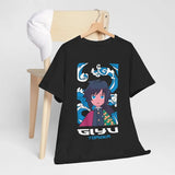 Immerse yourself in this striking Giyu Tee, perfect for anime fans Looking for more Demon Slayer merch? Explore our full collection of anime merch now!