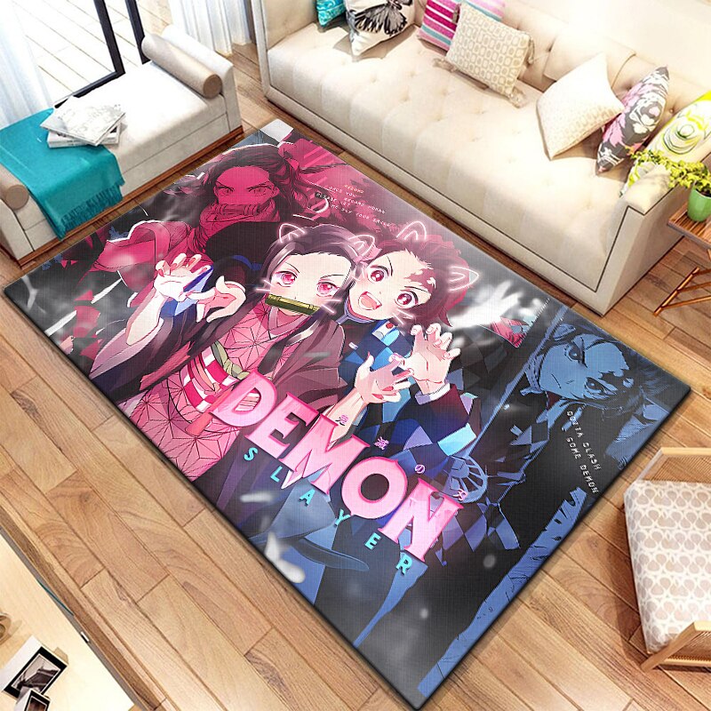 Demon Slayer Beautiful Painting Carpet