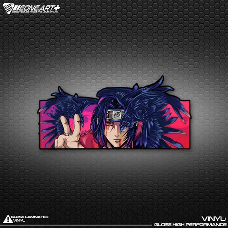  Each sticker captures the essence of Itachi Uchiha in a striking visual style. If you are looking for more Naruto Merch, We have it all! | Check out all our Anime Merch now!