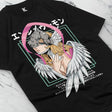 Here at Everythinganimee we have the best anime shirts in the world.
Embrace the mystical power of the Digital World with the Celestial Digimon Tee, featuring one of the most iconic angelic Digimon. This design captures her grace and strength.