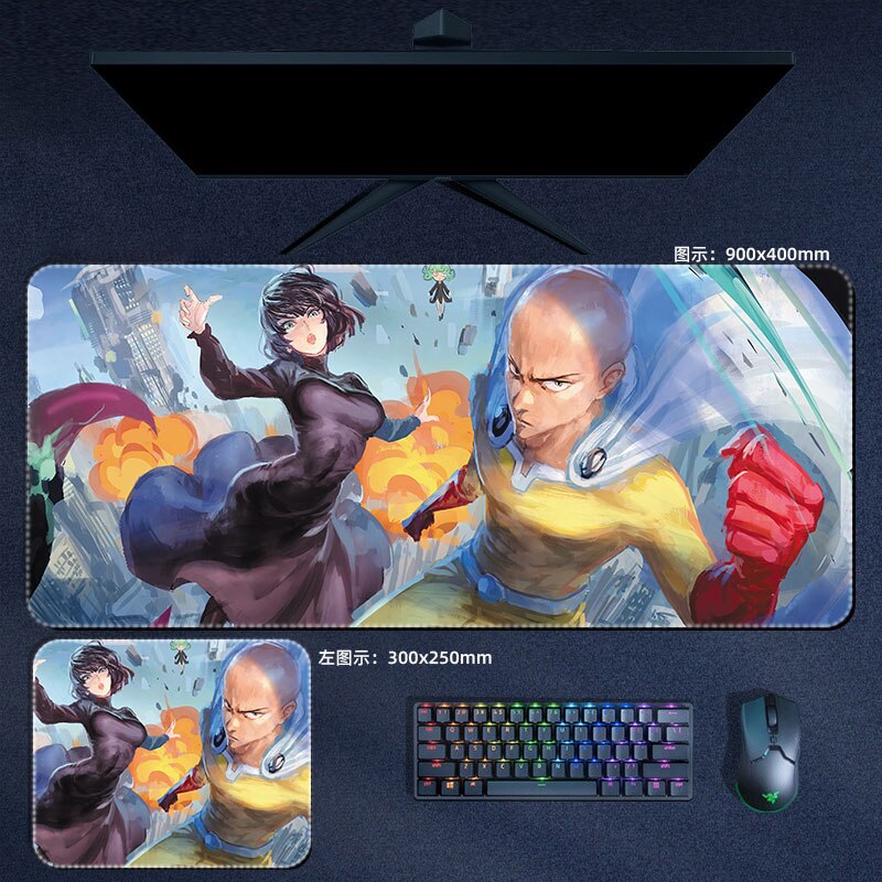 One Punch Man Mouse Pads