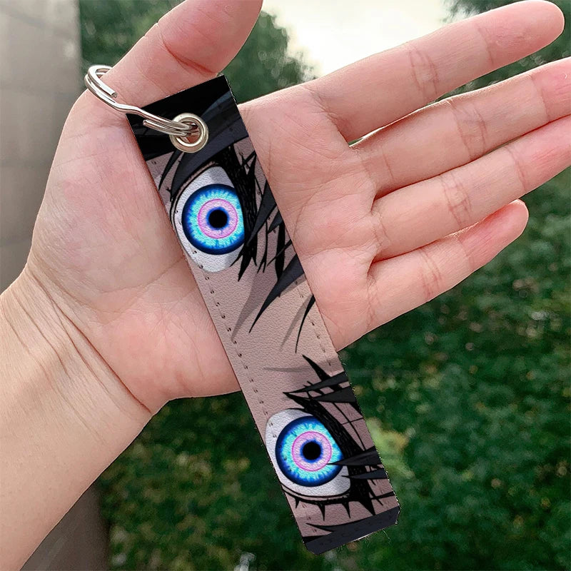 These keychains are the distinctive & expressive eyes of various anime characters. | If you are looking for more Anime Merch, We have it all! | Check out all our Anime Merch now!