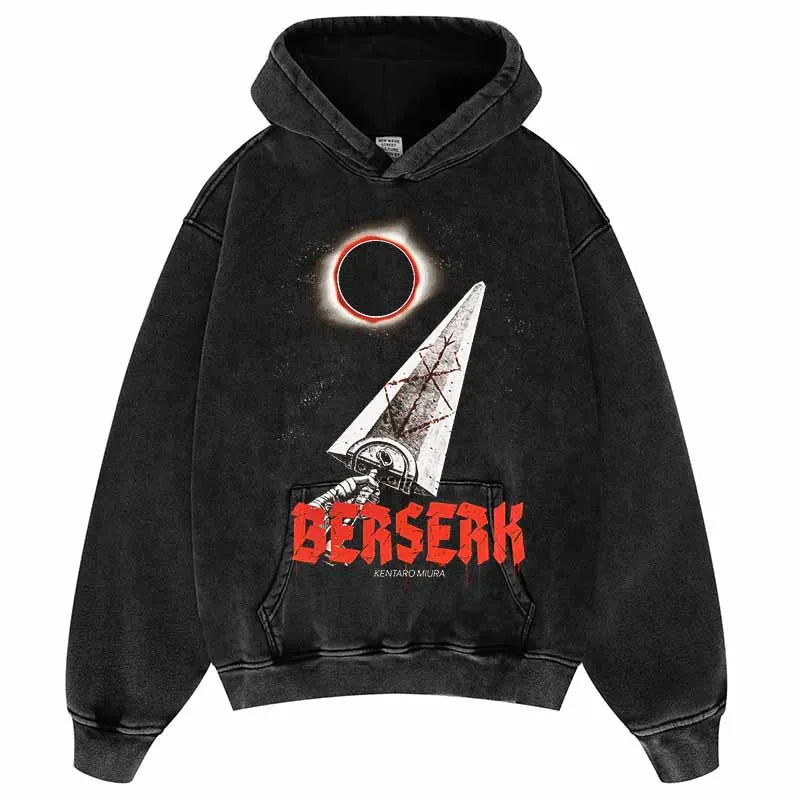 This Hoodie celebrates the beloved Berserk Series, ideal for both Autumn And Winter. | If you are looking for more Berserk Merch, We have it all! | Check out all our Anime Merch now!