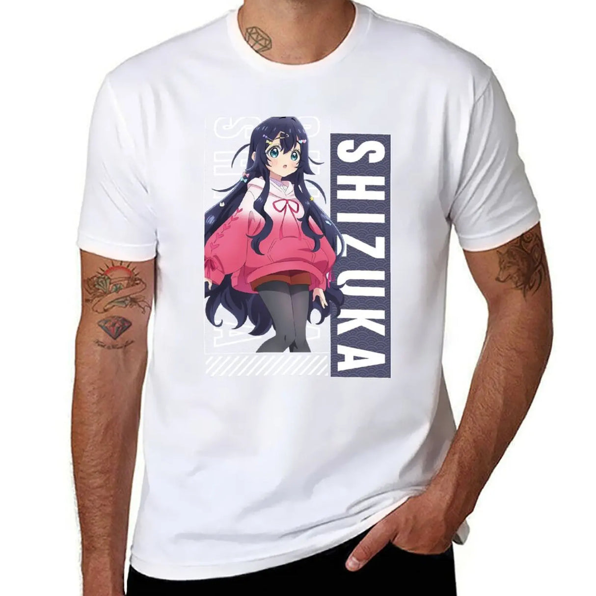 Here at Everythinganimee we only have the best shirts in the world! Unleash your inner cuteness with the Shizuka Tee, featuring an iconic, vibrant design from The 100 Girlfriends that anime fans will instantly recognize. 