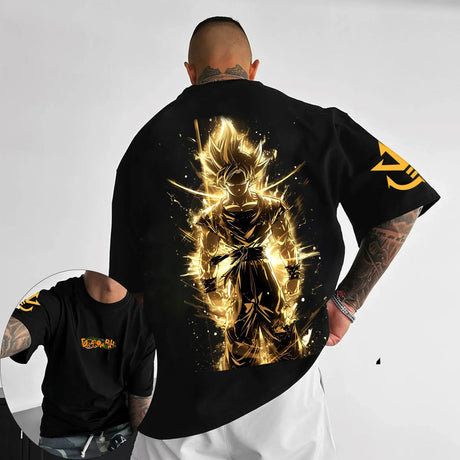 This tee captures the magic of Goku. If you're looking for more Dragon Ball Z merch, we have it all! Check out our anime merch now—free shipping!
