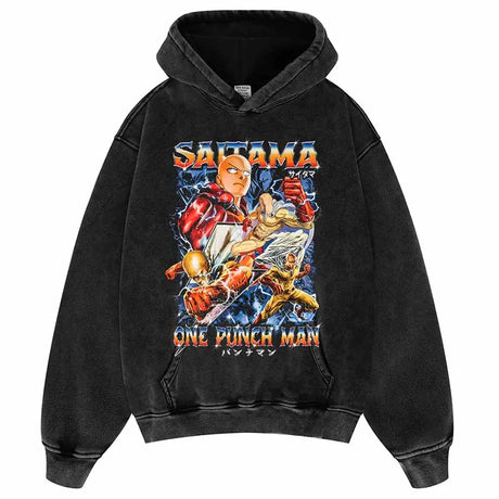 This hoodie celebrates the beloved One Man Series, ideal for both Autumn & Winter. | If you are looking for more  One Man Punch Merch, We have it all! | Check out all our Anime Merch now!