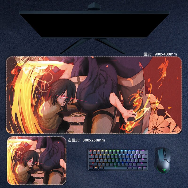 Fire Force Mouse Pads