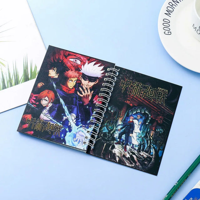 Each page of this notebook is adorned with stunning Jujutsu Kaisen character art If you are looking for more Jujutsu Kaisen Merch, We have it all! | Check out all our Anime Merch now!