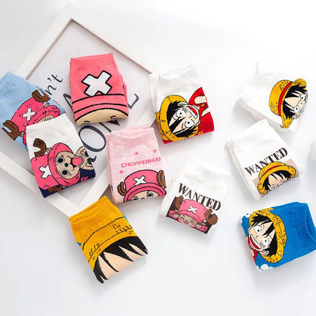 These socks offer plush comfort, ensuring your feet feel as good as they look If you are looking for more One Piece Merch, We have it all! | Check out all our Anime Merch now!