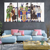 3pcs Naruto Canvas Painting Set