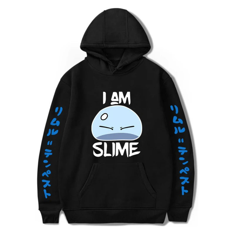 Inspired by mischievous Slime this hoodie exudes an aura of playfulness & mystery. If you are looking for more Slime Merch, We have it all! | Check out all our Anime Merch now!