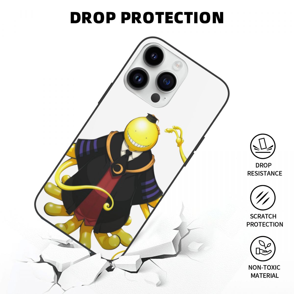 Assassination Classroom Koro Sensei iPhone Case Koro Sensei