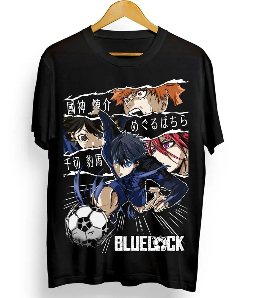 This tee captures the magic of Blue Lock. If you're looking for more Blue Lock merch, we have it all! Check out our anime merch now—free shipping!