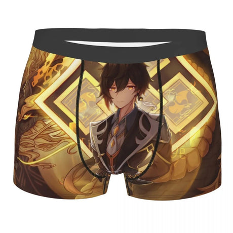 These boxer shorts feature a variety of beloved Genshin Impact characters. If you are looking for more Genshin Impact Merch, We have it all! | Check out all our Anime Merch now!