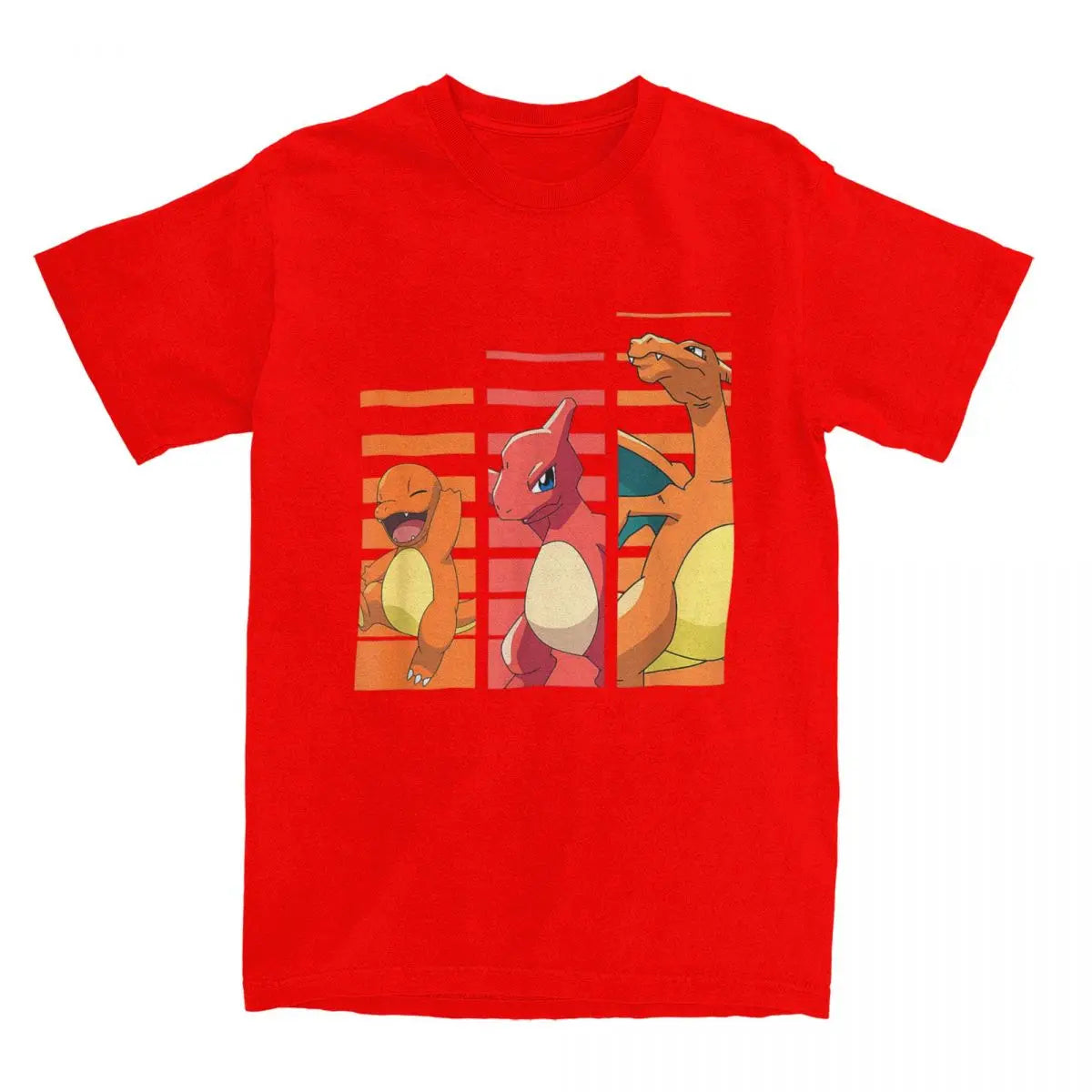 Catch em all with our Pokemon Charmander Evolution Journey Tee | Here at Everythinganimee we have the worlds best anime merch | Free Global Shipping