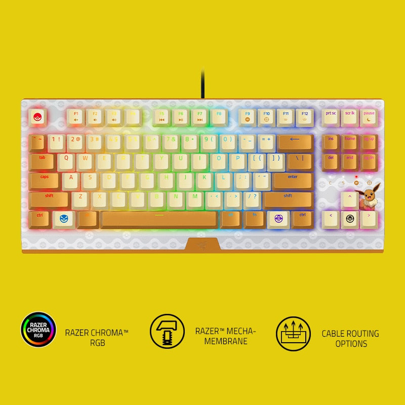 Razer BlackWidow Pokemon Limited Edition Mechanical Gaming Keyboard