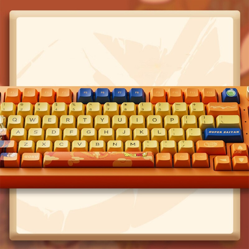 Dragon Ball Z Mechanical Keyboard - Son Goku Edition