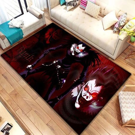 Upgrade & Customize you favorite space with out new Death Note characters Carpet| If you are looking for more Death Note Merch, We have it all! | Check out all our Anime Merch now!