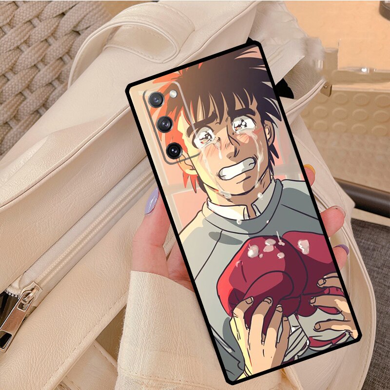 Hajime no Ippo Cute Anime Silicone Case For Samsung Galaxy S22 S21 Ultra Note 20 S8 S9 S10 Note 10 Plus S20 FE Cover, everythinganimee