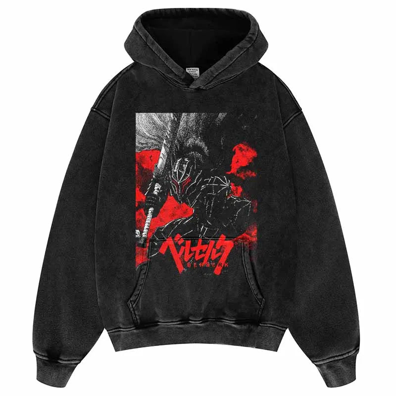 This Hoodie celebrates the beloved Berserk Series, ideal for both Autumn And Winter. | If you are looking for more Berserk Merch, We have it all! | Check out all our Anime Merch now!