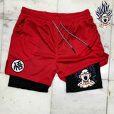 Dragon Ball Z 2 in 1 Sports Shorts