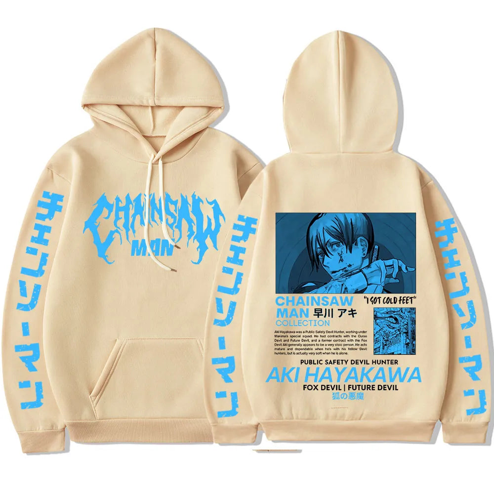 Immerse yourself in the world of Chainsaw Man with this sleek and trendy Hoodie. If you are looking for more Chainsaw Man Merch, We have it all!| Check out all our Anime Merch now.