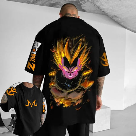 This tee captures the magic of Majin Vegeta. If you're looking for more Dragon Ball Z merch,we have it all! Check out our anime merch now—free shipping!
