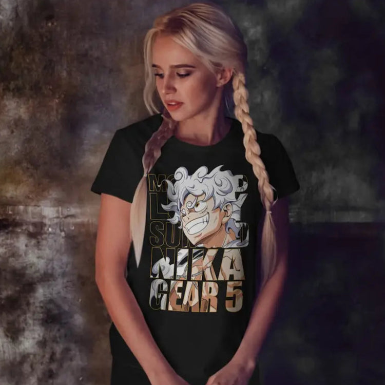This tee captures the magic of Luffy. If you're looking for more One Piece merch, we have it all! Check out our anime merch now—free shipping!