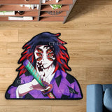 Demon Slayer Kokushibou Rug