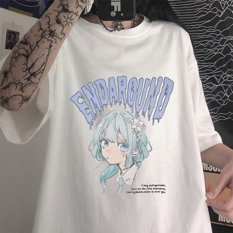 Gothic Melody Hatsune Miku Kawaii Tee