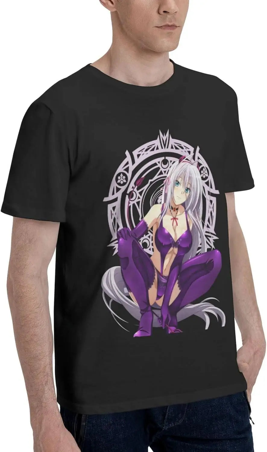 High School DxD Purple Elegance Tee