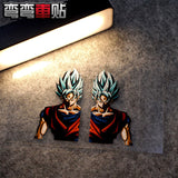 Ultimate Saiyan Power Dragon Ball Anime Car Stickers