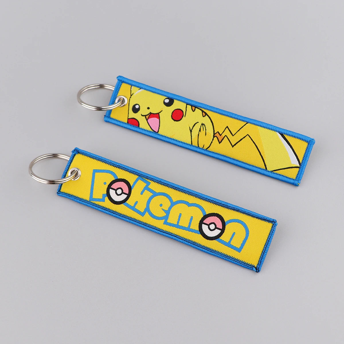 Pokémon Embroidered Keychain Charms