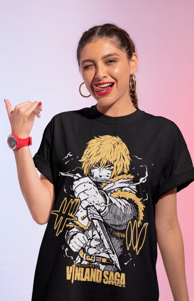 Here at Everythinganimee we have only the best anime merch! Free Global Shipping.
Unleash the power of the Thorfinn Thorsson with this amazing tee. Featuring a bold and intense design