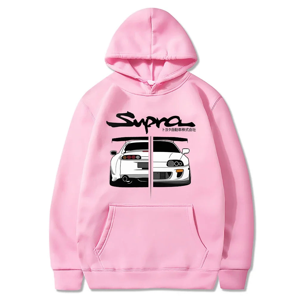 These hoodies mix high-octane excitement with laid-back style, channeling the essence of the iconic Supra. If you are looking for more Initial D Merch, We have it all! | Check out all our Anime Merch now!